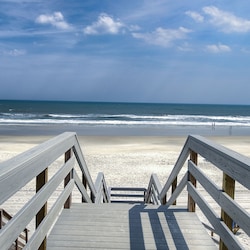 Beautiful Crescent Beach only 1/2 mile away.