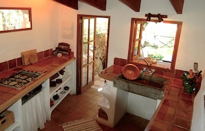 Kitchen designed in Mallorquin style