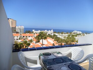 Ground Floor Balcony View from our Duplex Apartment