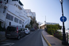 Street parking in front of Zaida building