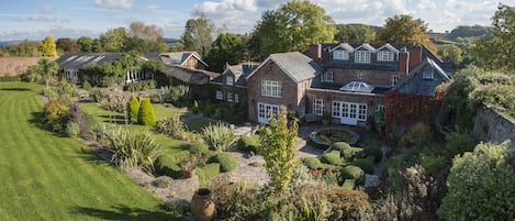 Oakhampton Park and it's Walled garden in Autumn