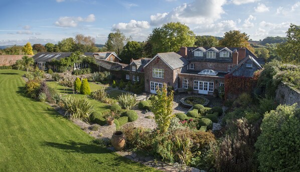 Oakhampton Park and it's Walled garden in Autumn