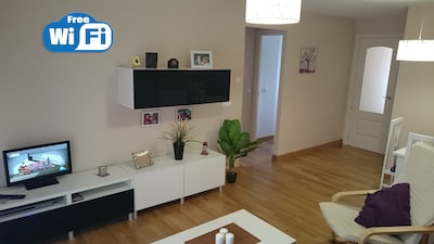 Excellent apartment in Rota, with pool, Wifi and garage