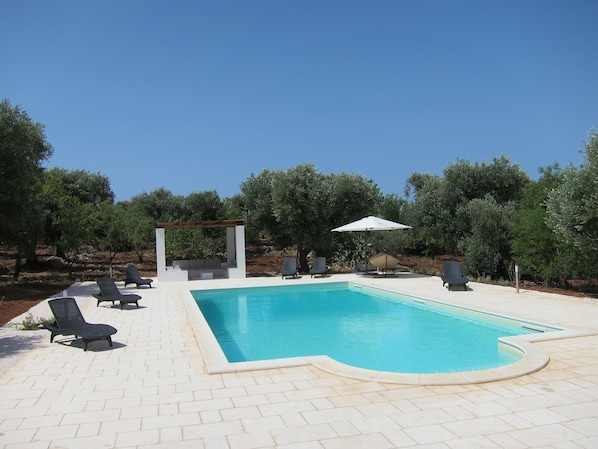 Outside Pool area
