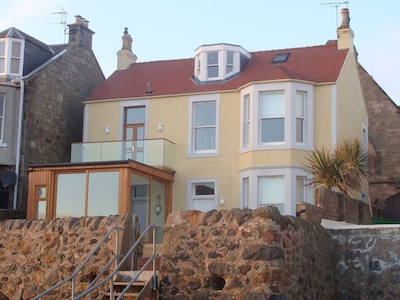Casa de playa en Lower Largo con acceso directo al mar y hermosas vistas