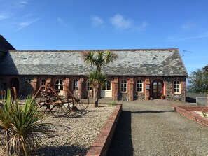 The front of The Byre from the courtyard