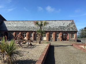 The front of The Byre from the courtyard