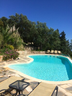 Pool and terraces