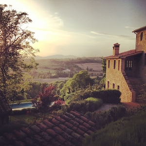 Impresionante villa con piscina cerca de Montone, vistas increíbles, tranquilidad asegurada