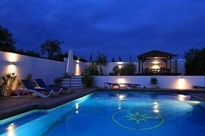 Romantic Night Pool