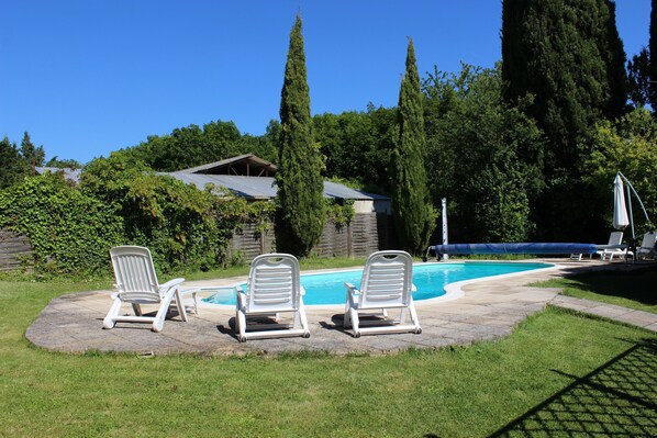 The swimming pool