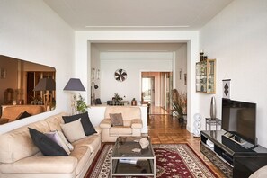 Bright and airy living room