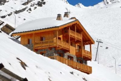 High standard Chalet 6-10 pers. In Val-Thorens, 3 Vallées ski out