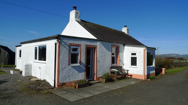 In March sunshine.