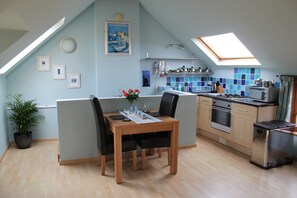 Kitchen area in upstairs lounge /dining area.