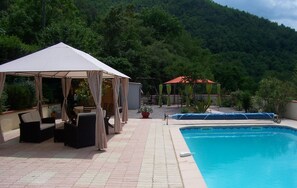 Pool and garden view