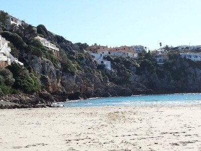 Cala en Porter - Sea view apartment, 4 beds, 2 bedrooms