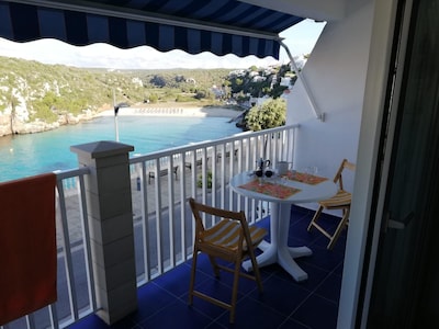 Cala en Porter - Sea view apartment, 4 beds, 2 bedrooms