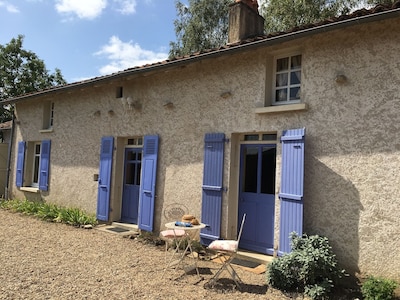 Ferienhaus mit privatem Pool