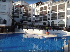 Large swimming pool