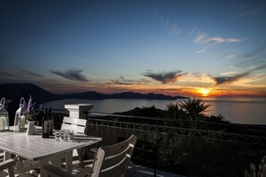 Balcony sunset