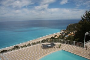 Best beach on lefkada, below your balcony
