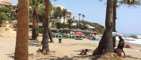 Our Local Casares Beach, just a short 10 minute walk from the Apartment.