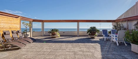 Great terrace. Mediterranean Sea views