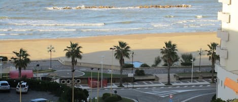 Vue sur la plage ou l’océan