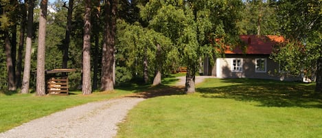 Einfahrt zum Ferienhaus