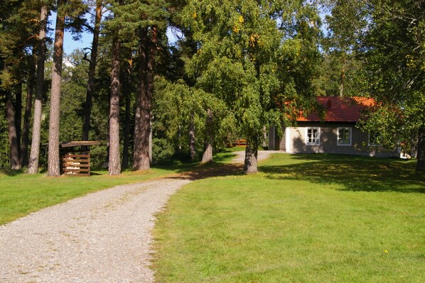 Einfahrt zum Ferienhaus