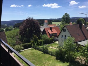 Aussicht vom Westbalkon