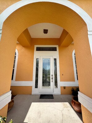 Exterior detail