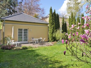 Terrasse im Frühling