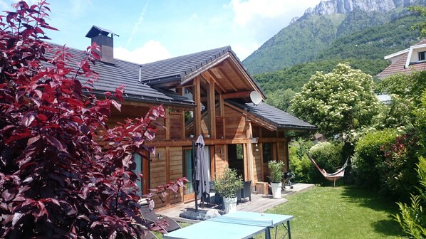 terrasse et jardin au sud