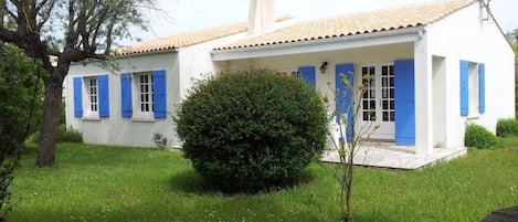 Maison vue de l'arrière