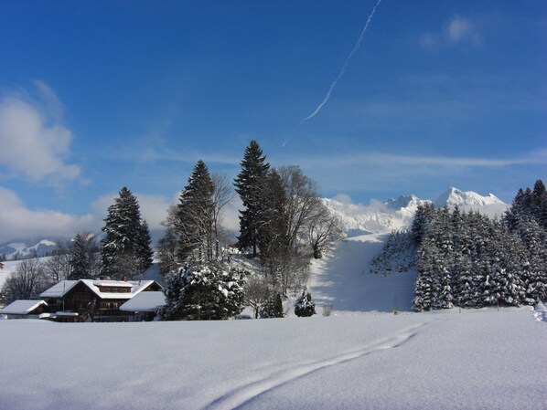 "Landhaus Kennerknecht" im Winter