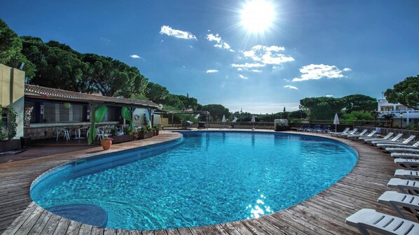 Swimming pool view