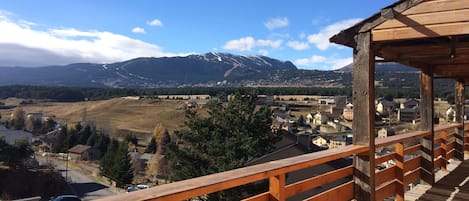 Vue panoramique de la terrasse