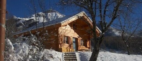 chalet le Forest en hiver