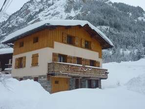 Chalet en hiver