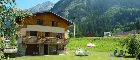 Chalet en été