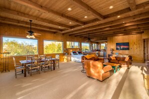 Experience the ultimate in space optimization with a one-room loft featuring a living area, cozy bed, and convenient dining table. Your multi-purpose haven awaits. 🏡🛋️🛏️🍽️ #LoftLiving