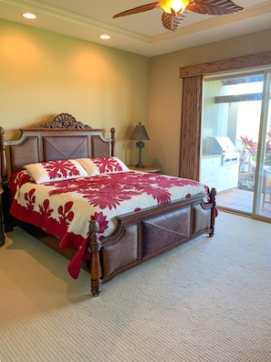 Large Master Bedroom with King Bed