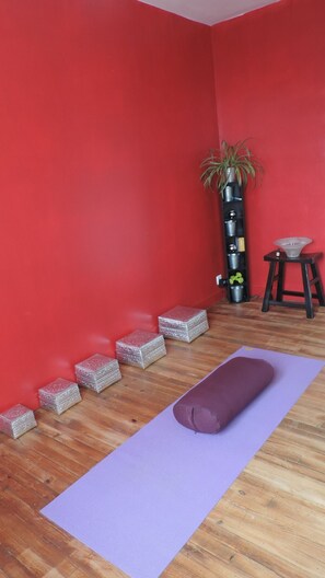 Salle de yoga 