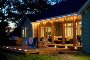 Deck and Covered Porch