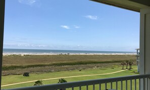 View of Gulf from balcony
