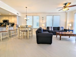 Spacious Living/Dining Area