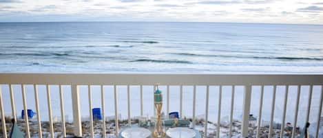 Balcony Overlooking Ocean