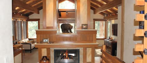 Entry looking to family room